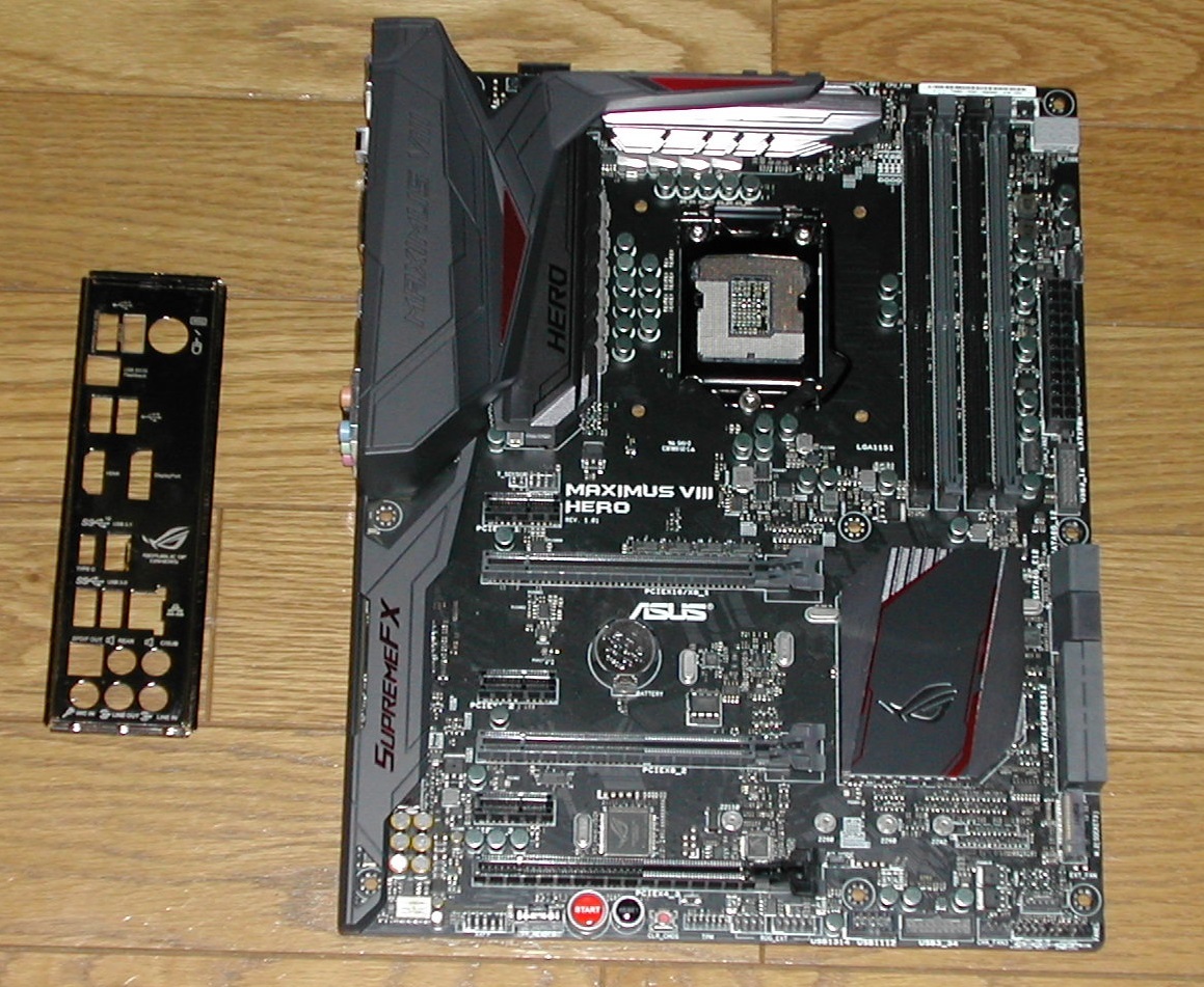 ASUS　ROG MAXIMUS VIII HERO　LGA1151