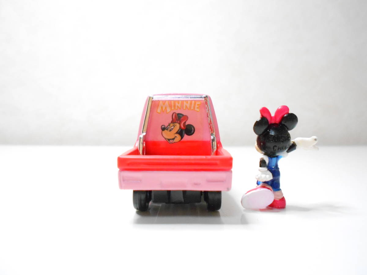トミカ　ディズニーキャラクターエディション　ダイハツミゼットⅡとミニーマウス　開封済み_画像8