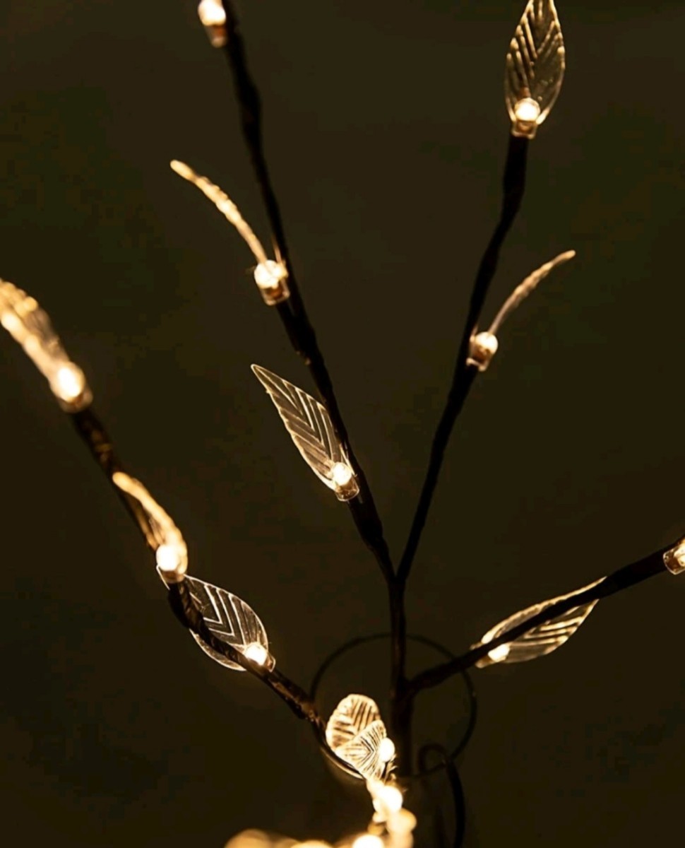 【新品未使用】木の枝のルームライト リーフ クリスマス ブランチツリー_画像3