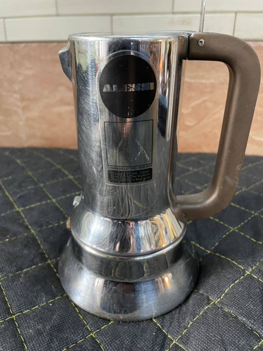 【美品】ALESSI アレッシィ エスプレッソコーヒー ITALY エスプレッソメーカー イタリア メーカー_画像1