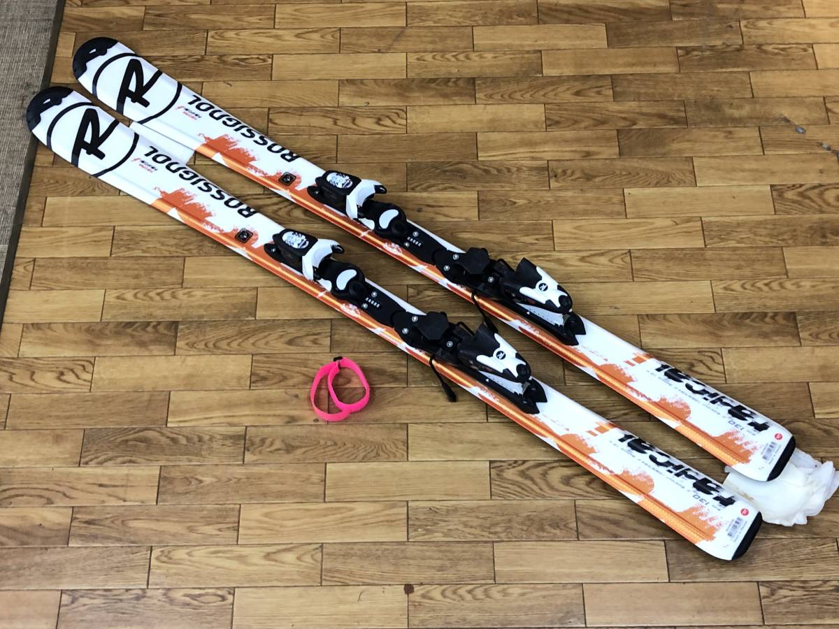 ◇ROSSIGNOL ロシニョール ジュニア スキー板 ビンディングセット radical-J 130cm recing 子供用◇