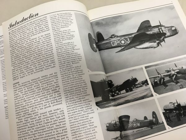 KG-O02 / 洋書 LANCASTER AVRO LANCASTER B MK I　ランカスター 重爆撃機 ミリタリー_画像3