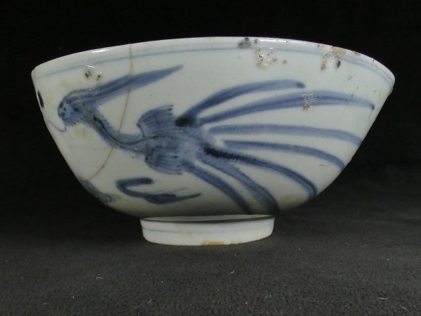 気になる対象商品 恵 #0866 】 旧家蔵出し品 初期伊万里 染付 中国明朝風 古伊万里 染付