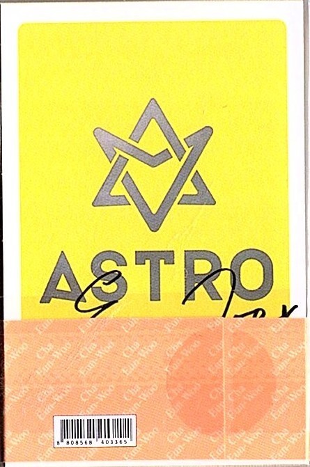  Корея K-POP *ASTRO Astro коричневый *un коричневый un* сообщение карта PHOTE MESSAGE CARD 56P