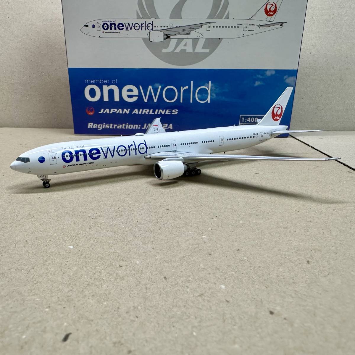 フェニックス 1/400 B777-300ER JAL ワンワールド JA732J ［11184] 日本航空 One World 特別塗装機