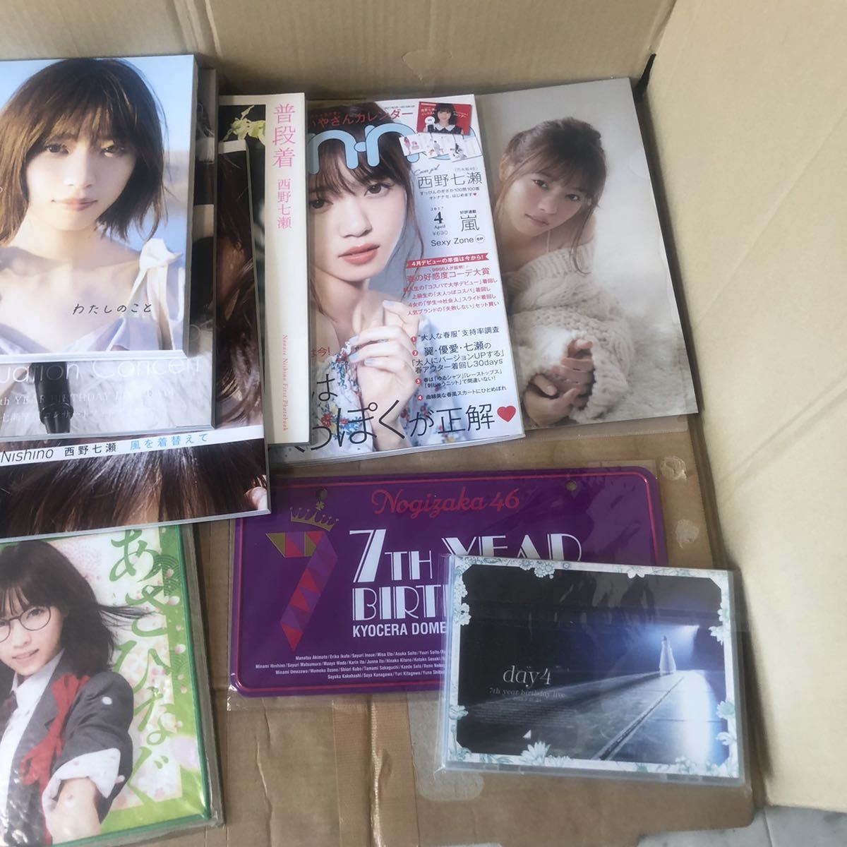 西野七瀬グッズ乃木坂46 タオル写真集本TシャツDVD 他アイドル商品細節