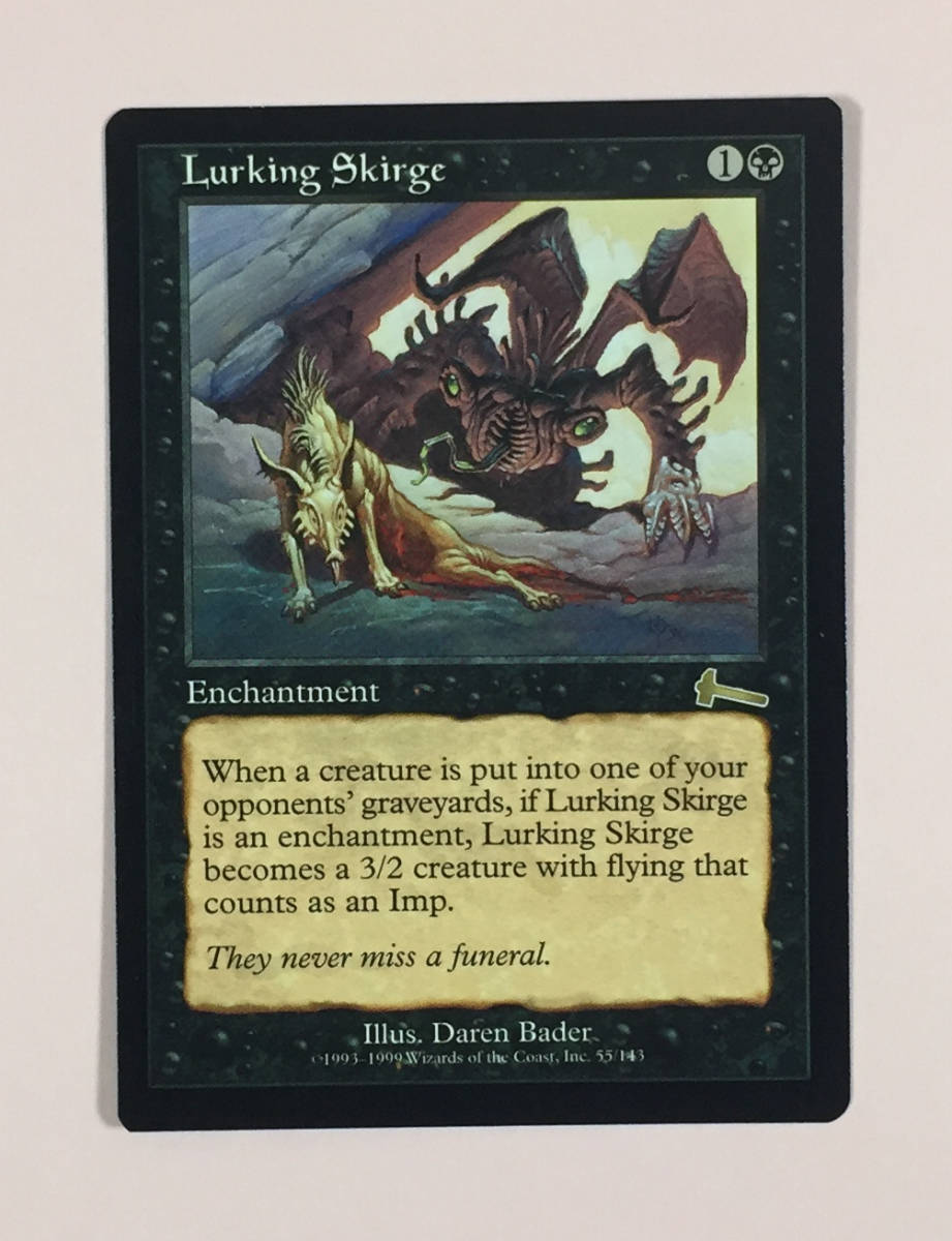 MTG《隠れ潜むスカージ/Lurking Skirge》[ULG] 英語_画像1