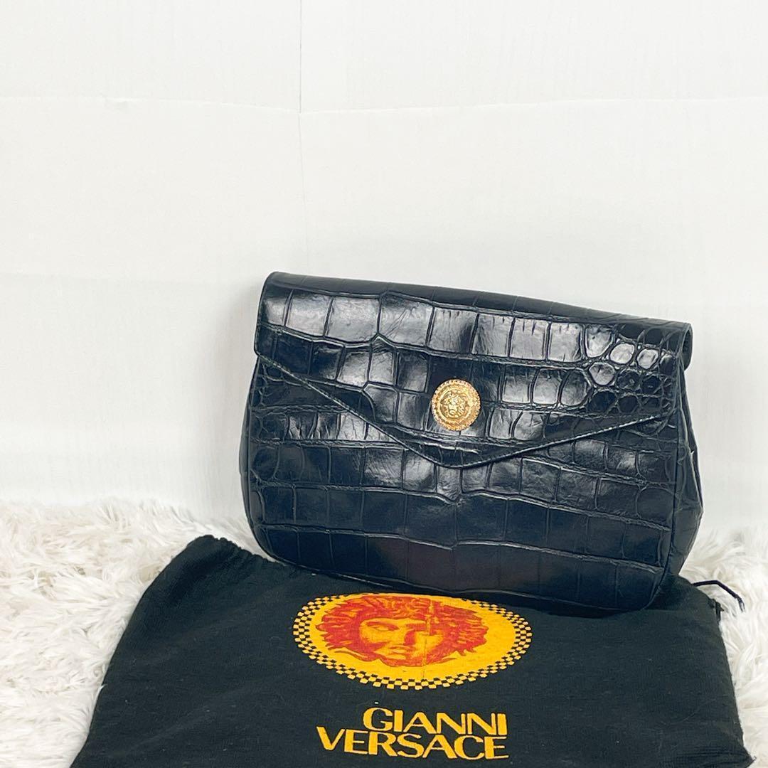 ベビーグッズも大集合 ヴェルサーチ Versace クラッチバッグ セカンド