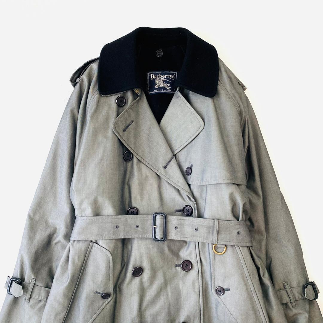 バーバリー Burberry トレンチコート ブラックライナー付き 英国製