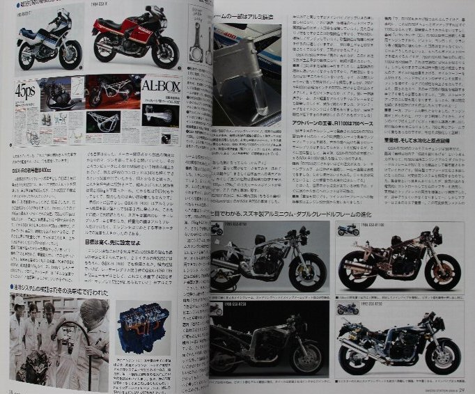 貴重　新同◆BIKERS STATION　バイカーズステーション　2009/8 　No.263　特集/GSX-Rの25年 GSX-R1100 GSX-R1000　GSX-R750 GSX-R400_画像5