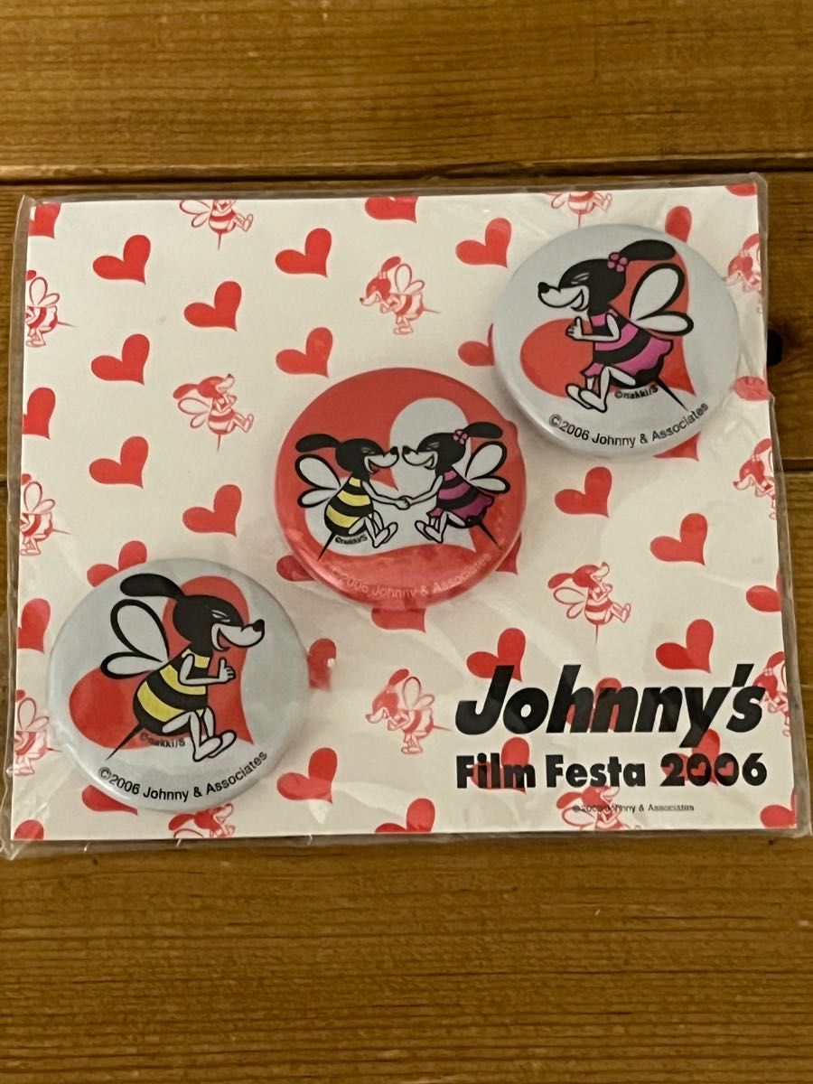 ジャニーズ　フィルム　フェスタ2006 Johnnys Film Festa  缶バッチ