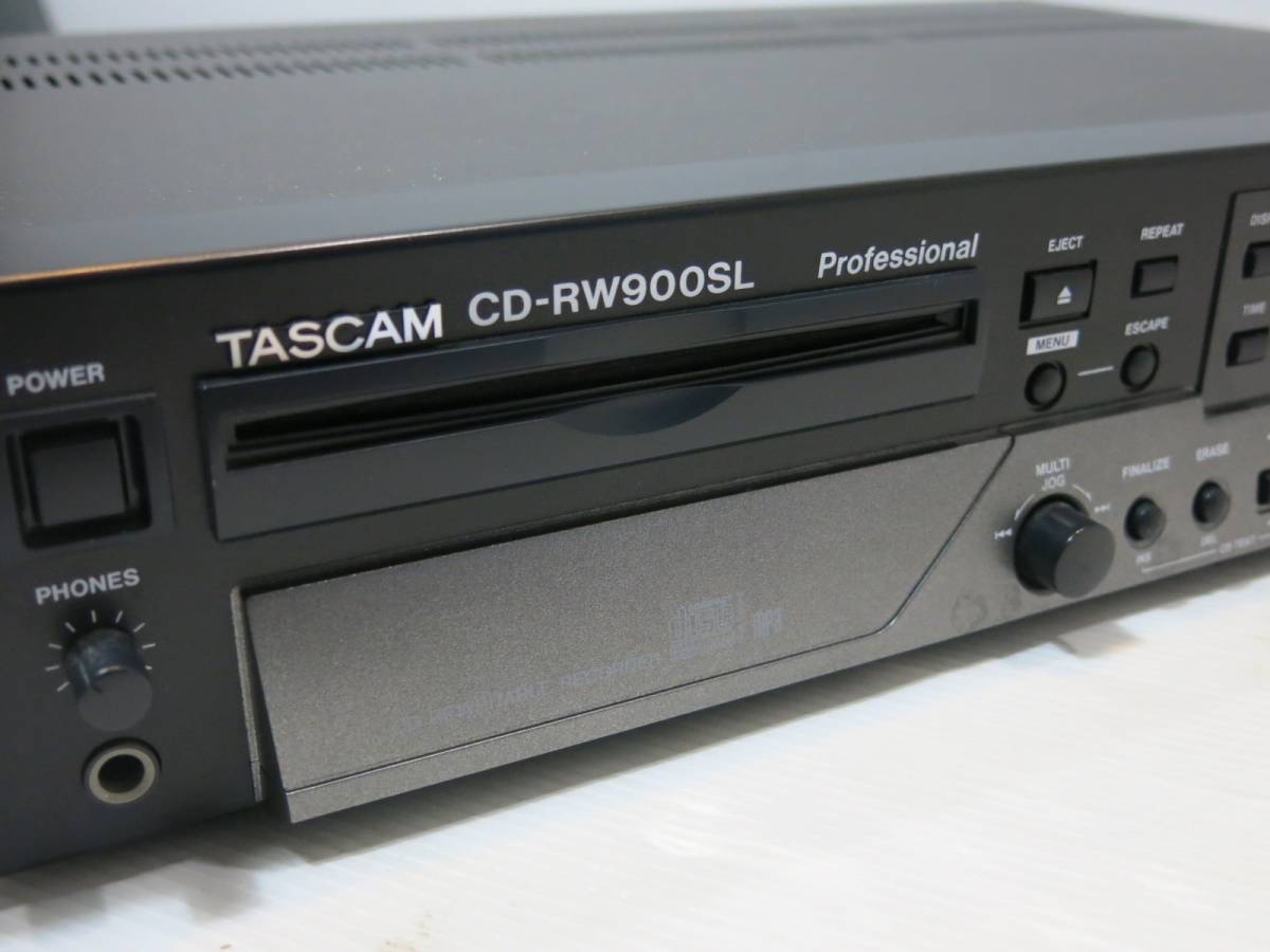 ◇TASCAM CD-RW900SL 業務用CDレコーダー 中古動作品◇3G132_画像6