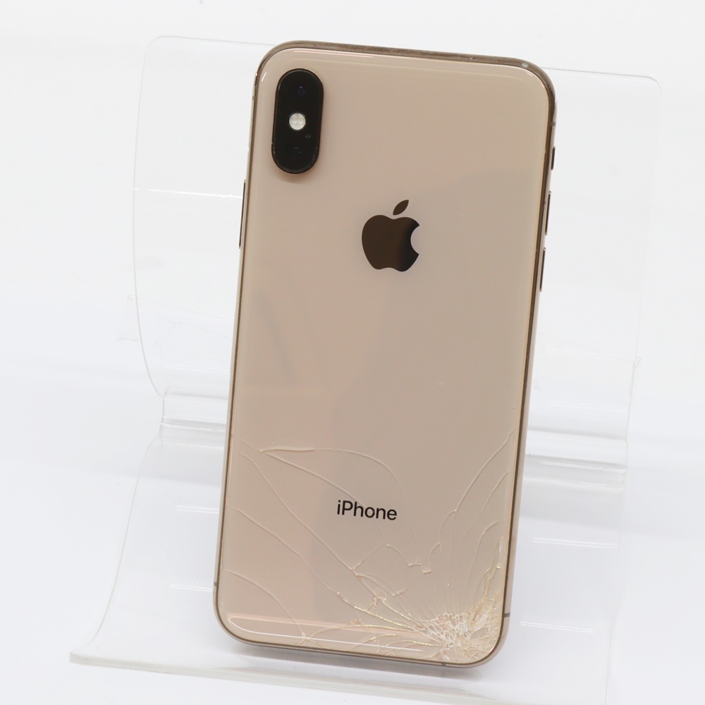 ジャンク 液晶表示不良 背面割れ SIMロック解除済 ドコモ iPhoneXs