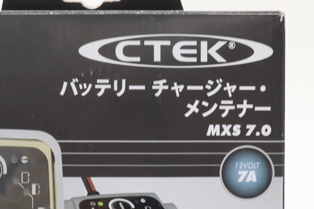 未使用　シーテック　バッテリーチャージャー＆メンテナー　MXS7.0　12Ｖ　CTEK　12Ｖ用　7Ａ　MXS7.0JP　②_画像3