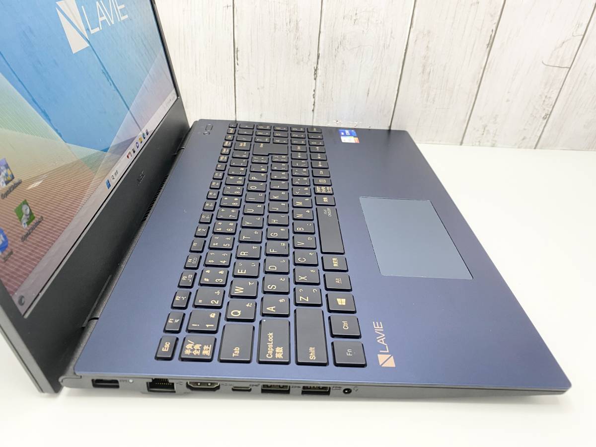 【最新OS Windows11】SSD1TB メモリ32GB NEC ノートPC N1575/B 第11世代Core i7-1165G7 Office Webカメラ Bluetooth LINE Zoom Blu-ray_画像5