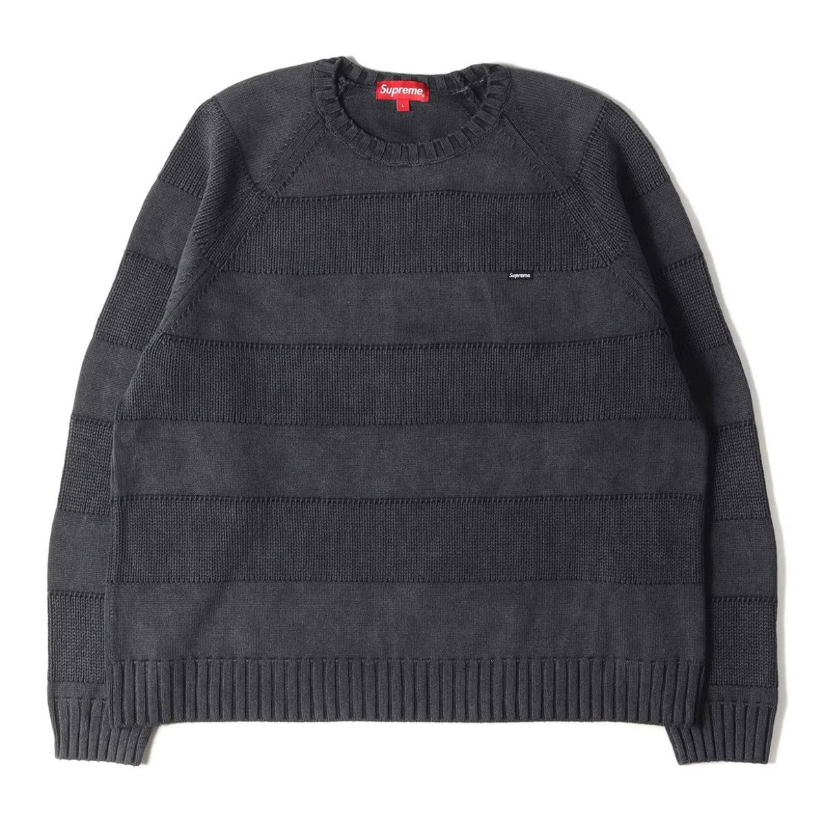 supreme Small Box Stripe Sweater シュプリーム ニット L 23SS