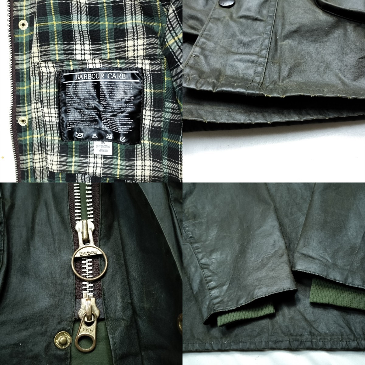 s Barbour bedale c ビンテージバブアー ビデイル 4ポケット