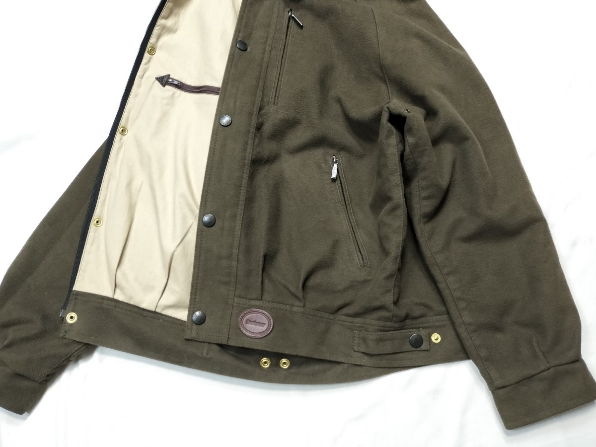 Mint 90s BARBOUR moleskin blouson M 希少 ブラウン オリーブ Mint 90s BARBOUR moleskin blouson M 希少 ブラウン オリーブ