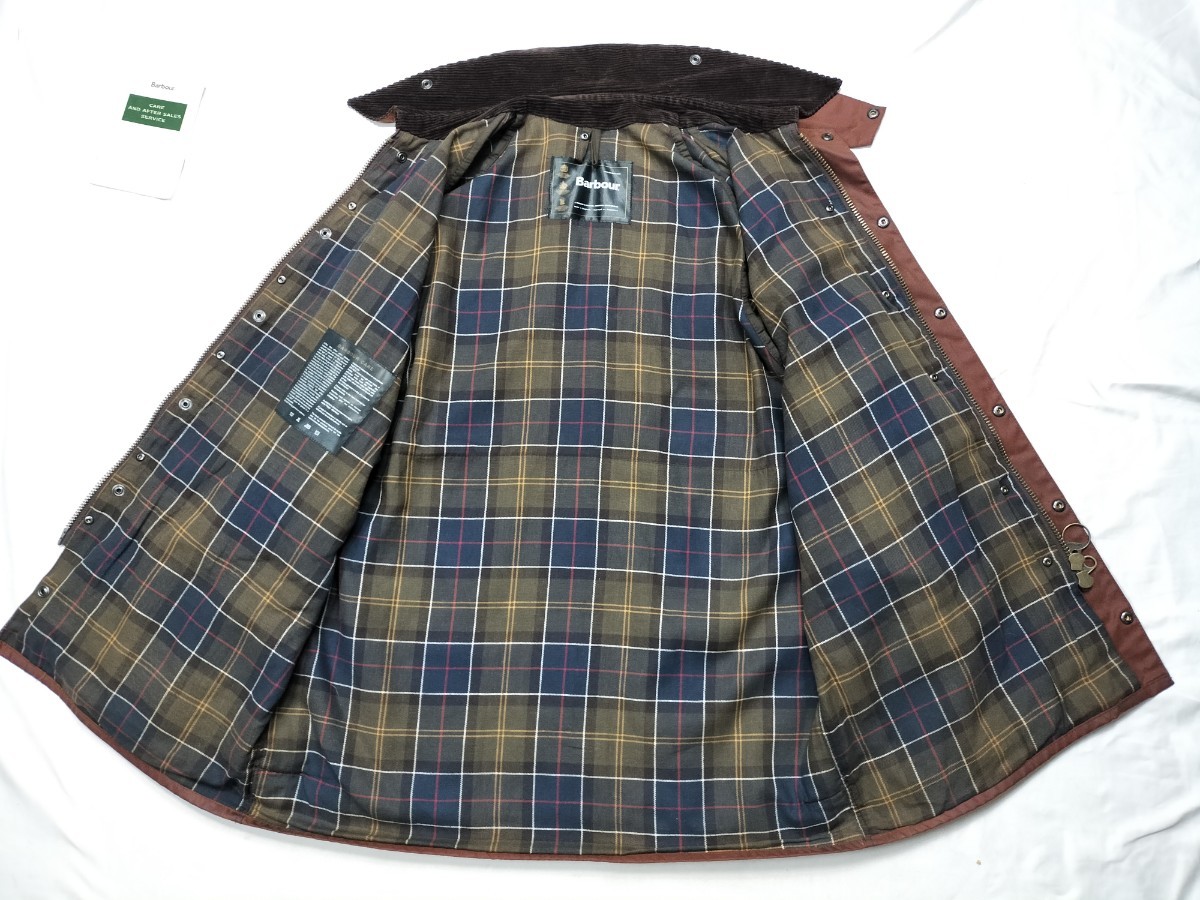 Mint 00s Barbour beaufort c44 ブリック 英国製 ビンテージ バブアー