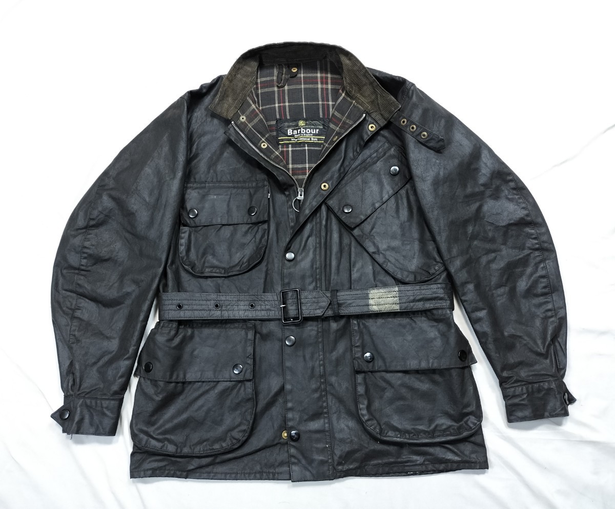 80s Barbour nato international c40 棒ジップ-