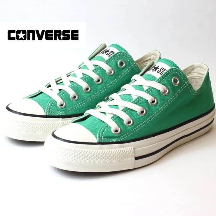 格安販売中 ALL CONVERSE ミントグリーン OX （Ｒ） オールスター 25.0