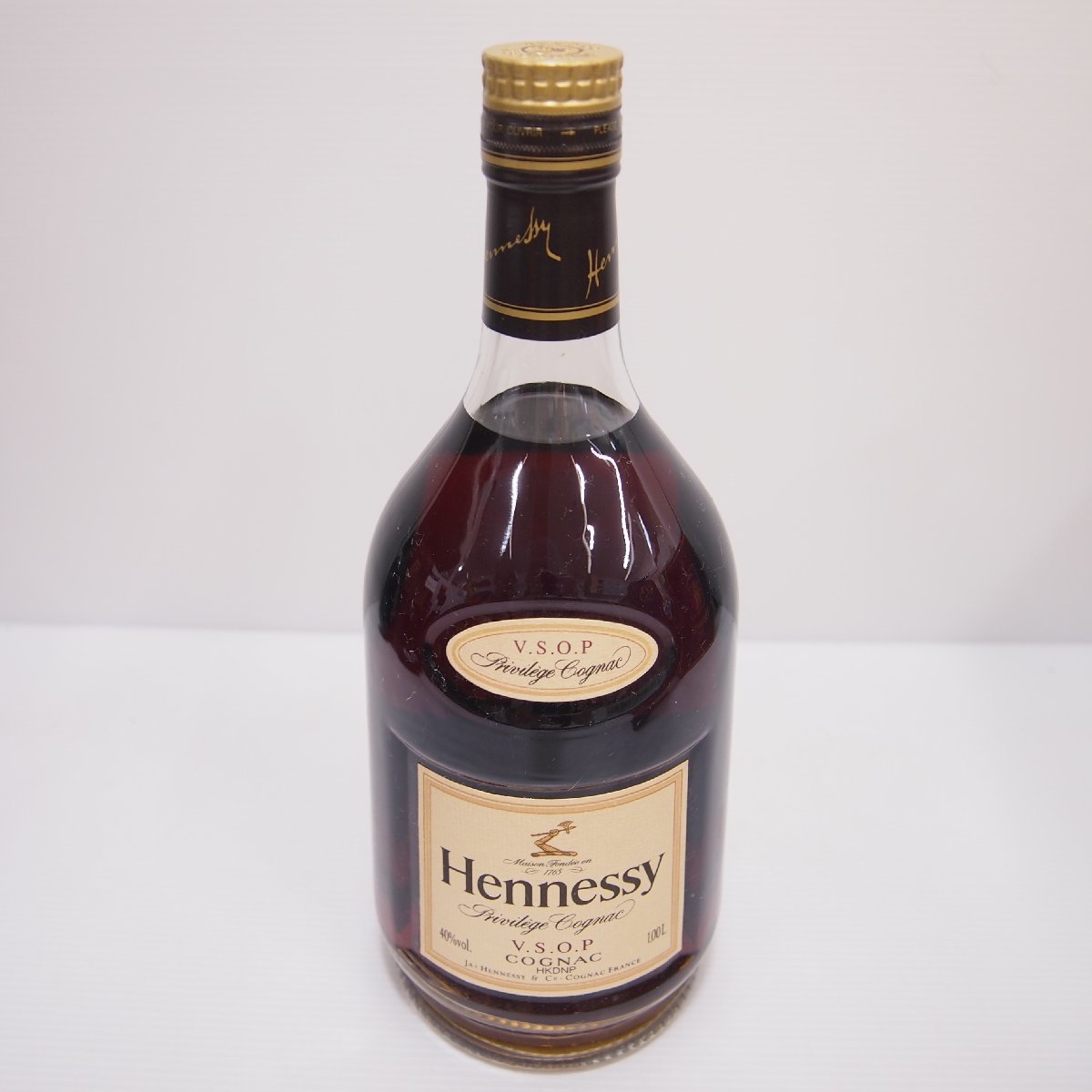 G27807mHF4 Hennessy Privilege VSOP ヘネシー プレヴィレッジ コニャック ブランデー 箱有 1000ml 40% 古酒 未開栓_画像3