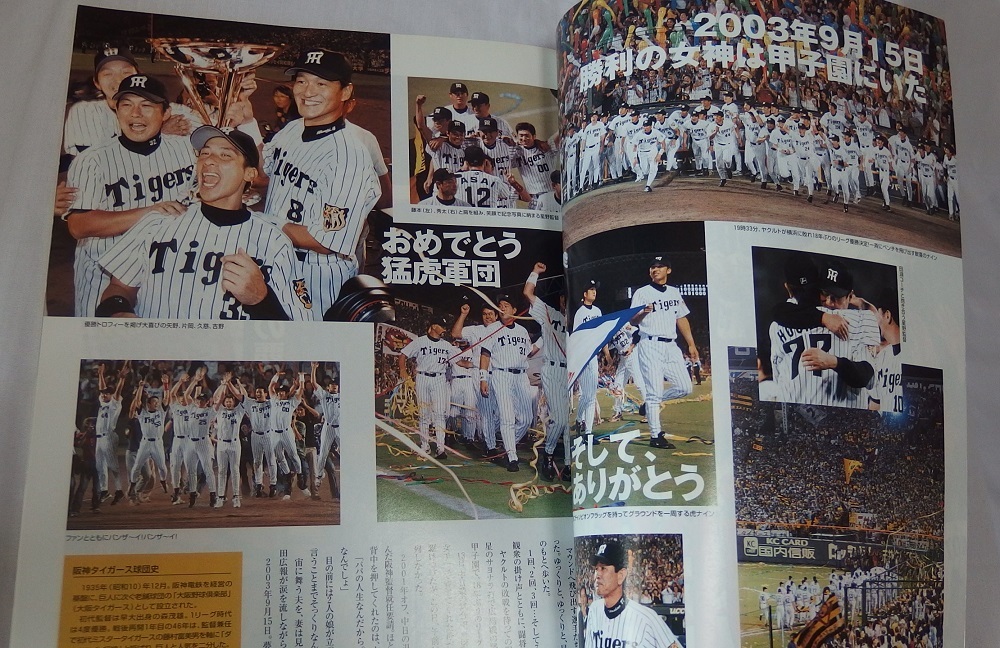 阪神タイガース　2003年リーグ優勝記念　優勝記念グラフ　デイリースポーツ永久保存版_画像3