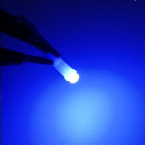 送料無料★24v最新型★T5/T6.5/T7 LED★拡散タイプ 青色 3個セット メーター球 ルームランプ 灰皿照明 メーターパネル スイッチ 改造_画像4