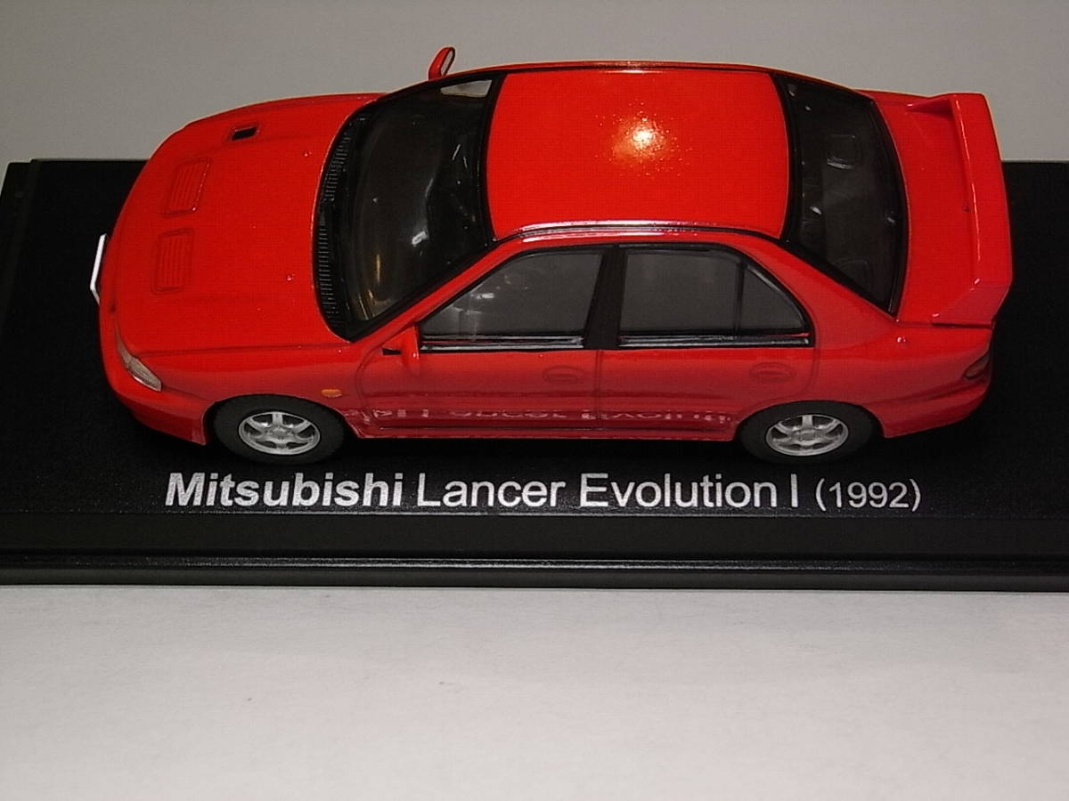 ミツビシ ランサー エヴォリューション I(1992) 1/43 アシェット 国産名車コレクション ダイキャストミニカー_画像7