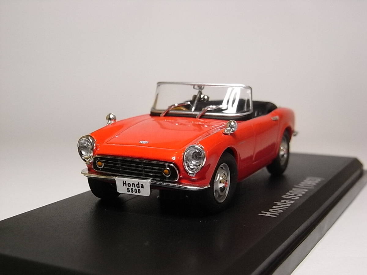 ホンダ S500(1963) 1/43 アシェット 国産名車コレクション ダイキャストミニカー_画像1