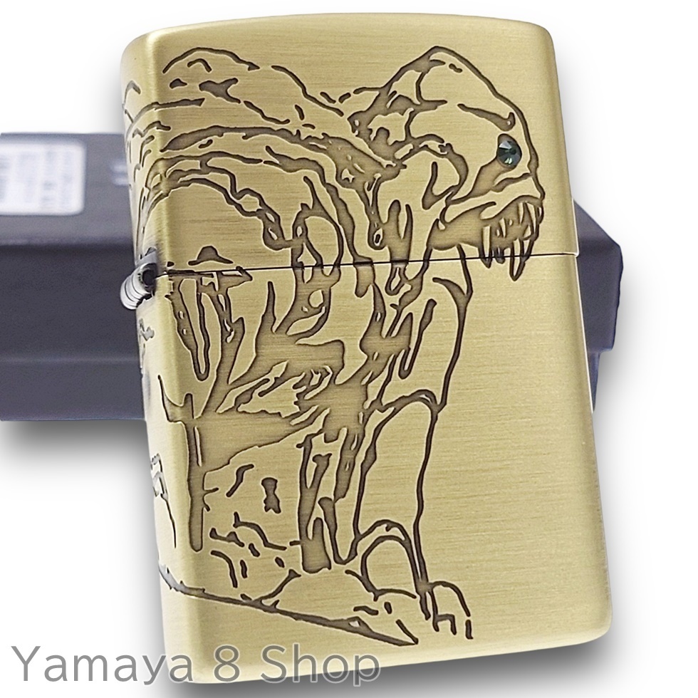 ZIPPO 風の谷のナウシカ 巨神兵 四面デザイン ブラス ジッポー ライター-