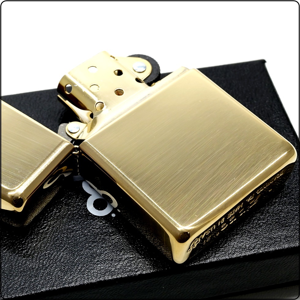 ZIPPO アーマーモデル ゴールドハイポリッシュ 金タンク ジッポー ライター_画像2