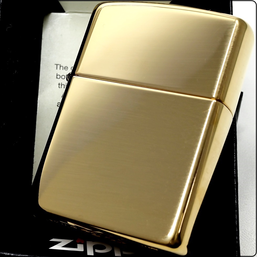 ZIPPO アーマーモデル ゴールドハイポリッシュ 金タンク ジッポー ライター_画像3