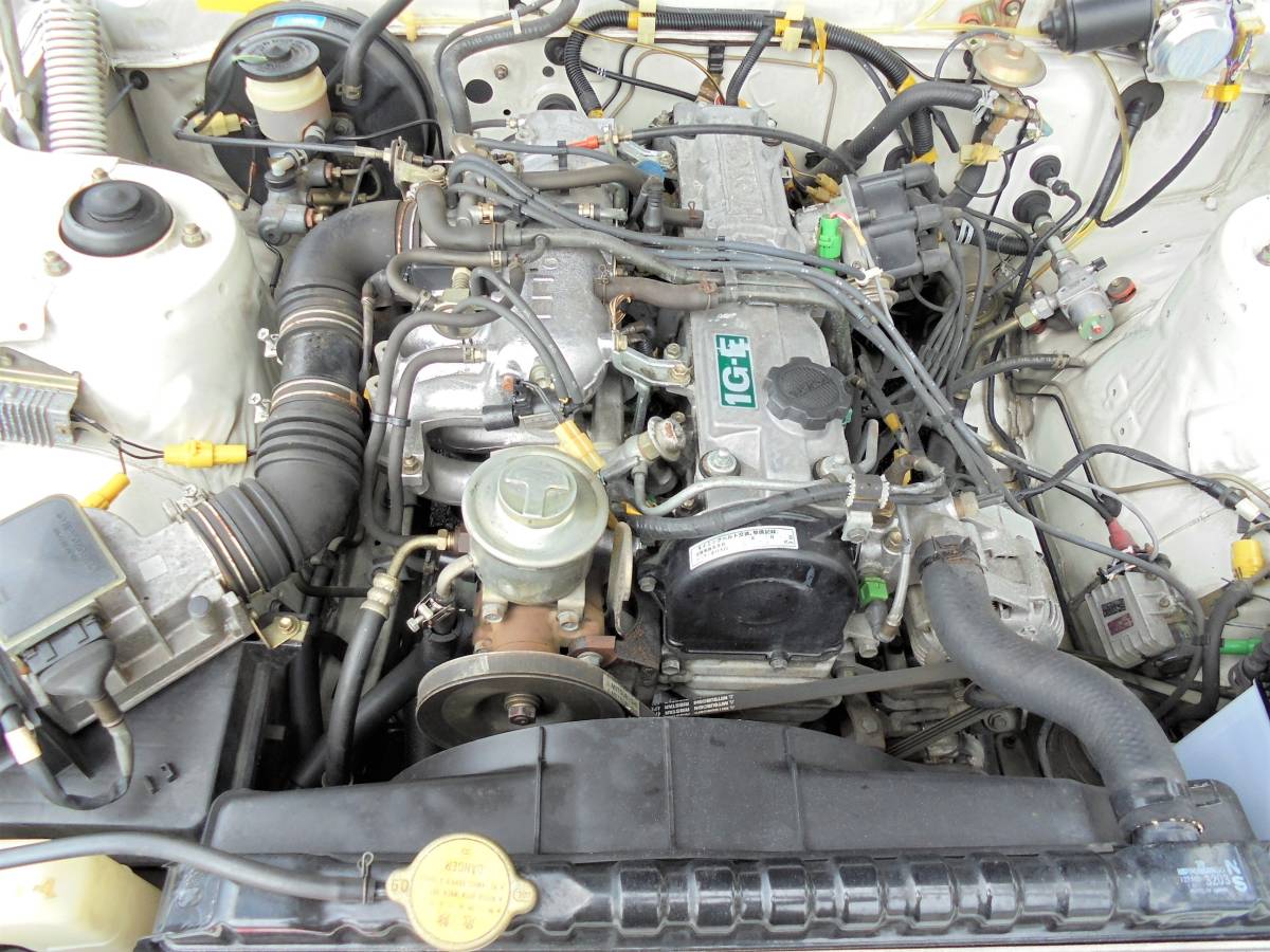  old car Showa era 59 year GX61 Cresta super lucent timing belt replaced 1G-E 2.0 6 cylinder engine * animation equipped *[ real running document equipping ] selling up 