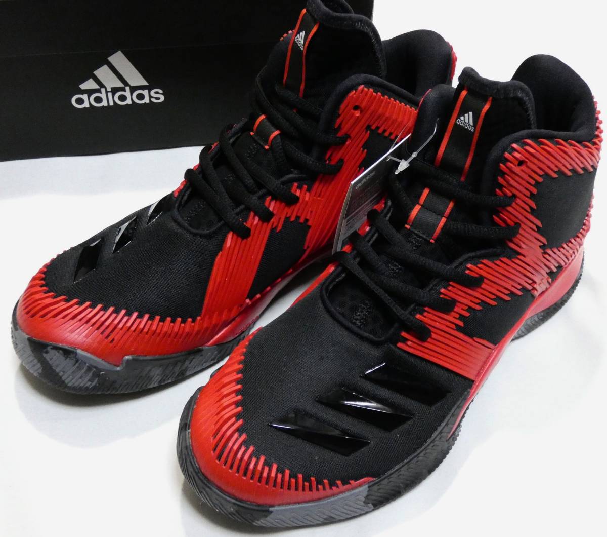 Melancolía condón espía regular price 14,580 jpy Adidas SPG basketball shoes BB8188 black red  23.5.: Real Yahoo auction salling