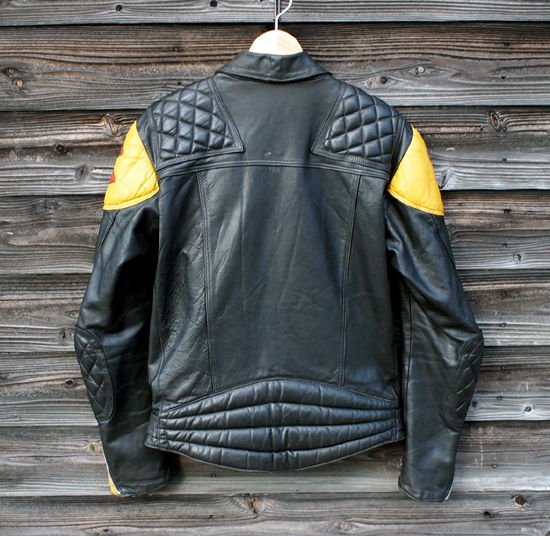  England Vintage TT leather Suzuki long Jean Rider's locker z Cafe Racer Biker for searching - Wolf leather Lewis Leathers 