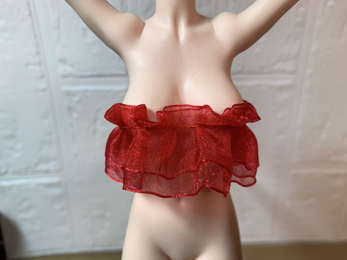 1/6 フィギュア ドール TBLeague 衣装　赤ブラ　かわいい きれい 人形 クールガール カスタムドール 素体は付きません。_画像1