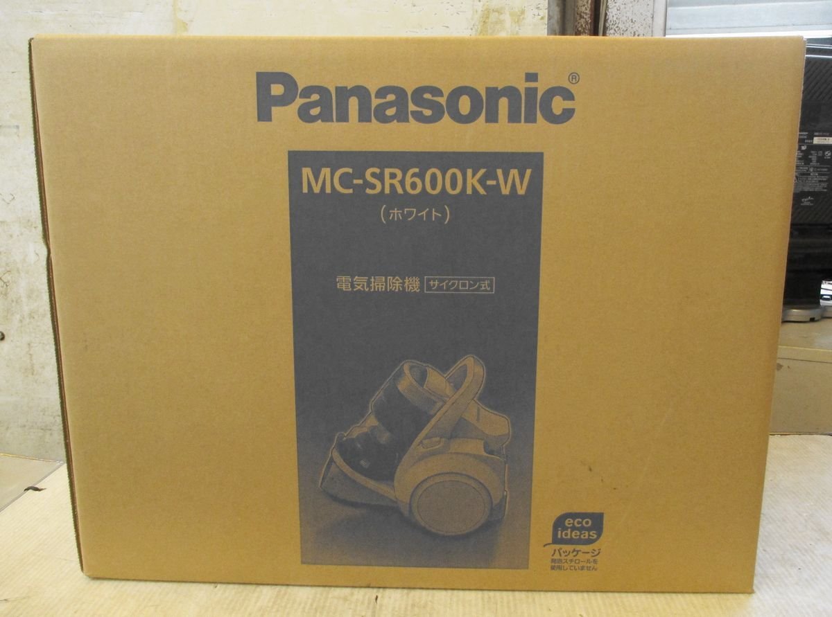 超可爱の 【未使用】 Panasonic サイクロン式電気掃除機 MC-SR600K (S