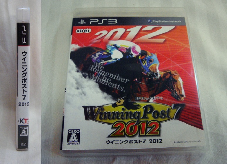 送料無料！読み込み良好盤面美品PS3ゲームソフト●ウイニングポスト7　2012　Winning Post7 2012