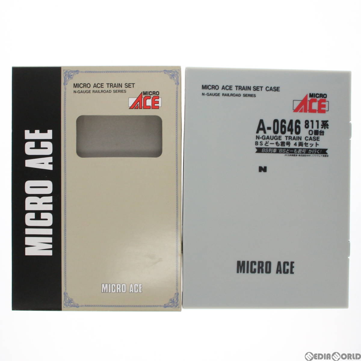 【中古】[RWM]A0646 811系 0番台 BSどーも君号 4両セット(動力付き) Nゲージ 鉄道模型 MICRO ACE(マイクロエース)(62003455)_画像3