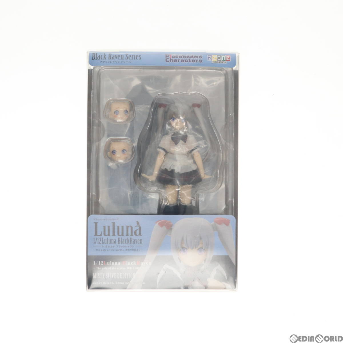 【中古】[DOL]1/12 ルルナ/ブラックレイヴン ～The gale of the scythe. 終わりの始まり～ ミスティシルバー 完成品 ドール(PID017-LBS) ア_画像2