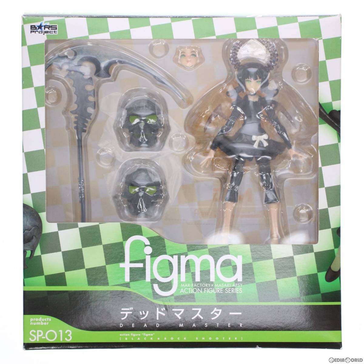 【中古】[FIG]figma(フィグマ) SP-013 デッドマスター ブラック★ロックシューター 完成品 可動フィギュア マックスファクトリー(61116913)_画像1