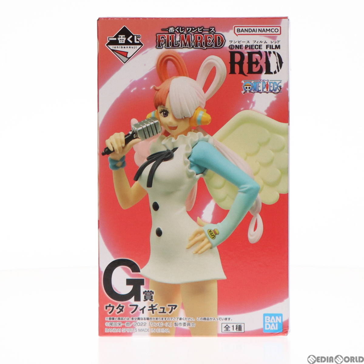 【中古】[FIG]G賞 ウタ 一番くじ ワンピース FILM RED ONE PIECE フィギュア プライズ(62331) バンダイスピリッツ(61800799)_画像2