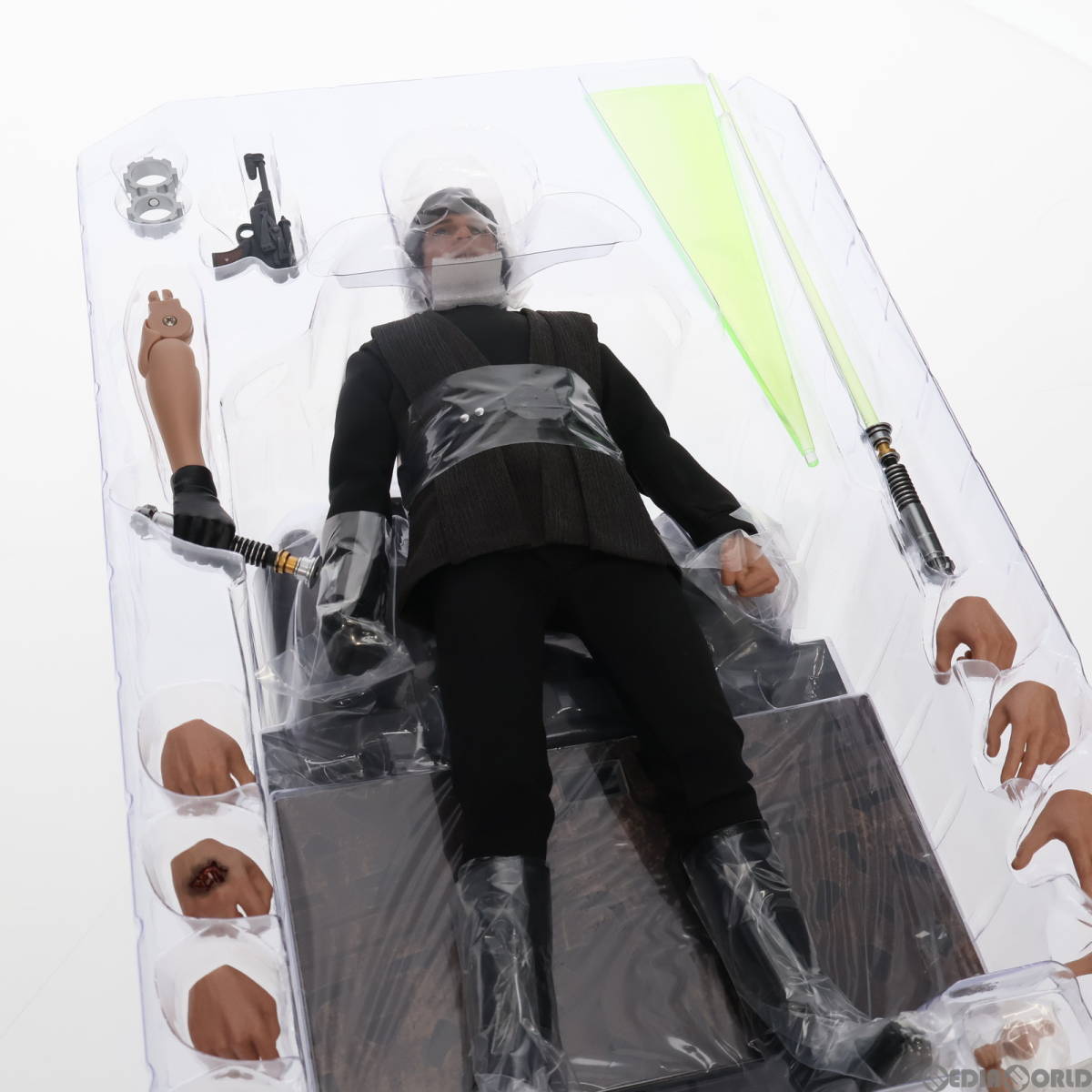 【中古】[FIG]ムービー・マスターピース ルーク・スカイウォーカー STAR WARS(スター・ウォーズ) エピソード6/ジェダイの帰還 1/6 完成品_画像8