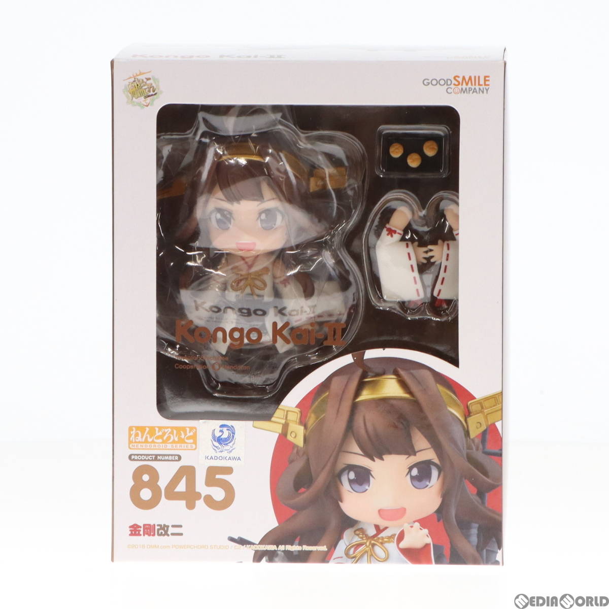 【中古】[FIG]ねんどろいど 845 金剛改二(こんごうかいに) 艦隊これくしょん -艦これ- 完成品 可動フィギュア グッドスマイルカンパニー(61_画像2