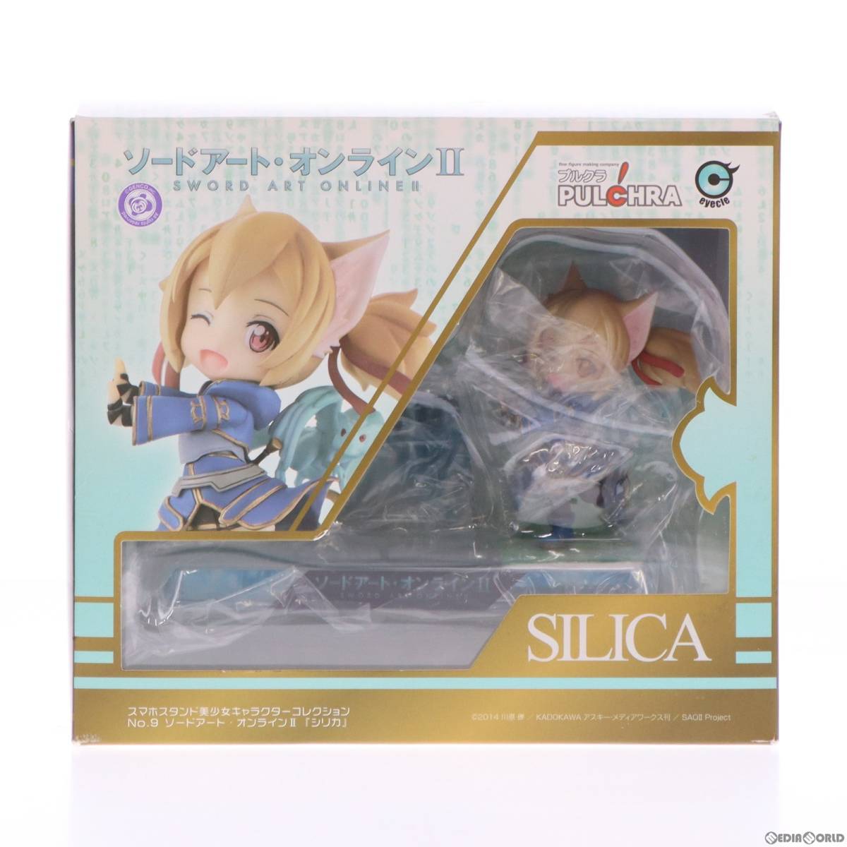 【中古】[FIG]スマホスタンド 美少女キャラクターコレクションNo.09 シリカ ソードアート・オンラインII 完成品 フィギュア PULCHRA(プルク_画像1