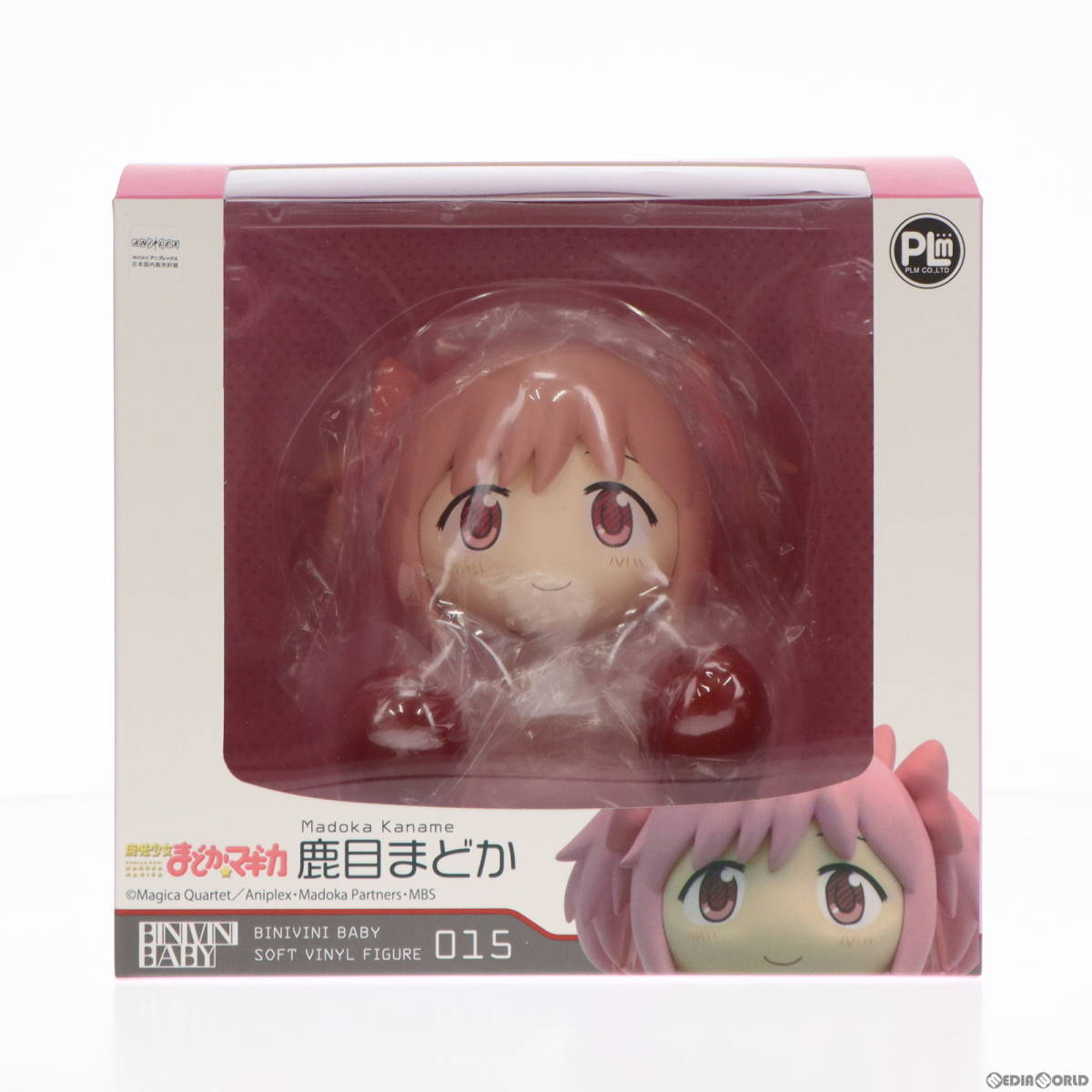 【中古】[SFT][BINIVINI BABY]SOFT VINYL FIGURE 鹿目まどか(かなめまどか) 魔法少女まどか☆マギカ 完成品 ソフビフィギュア ピーエルエムの画像1