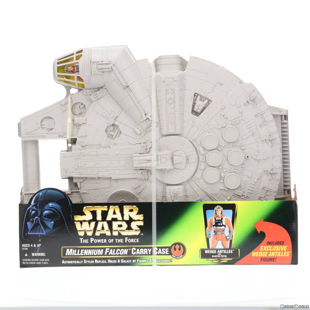 【中古】[FIG]スター・ウォーズ キャリーケース ミレニアム・ファルコン STAR WARS パワー・オブ・ザ・フォース 完成品 フィギュア Kenner(の画像1