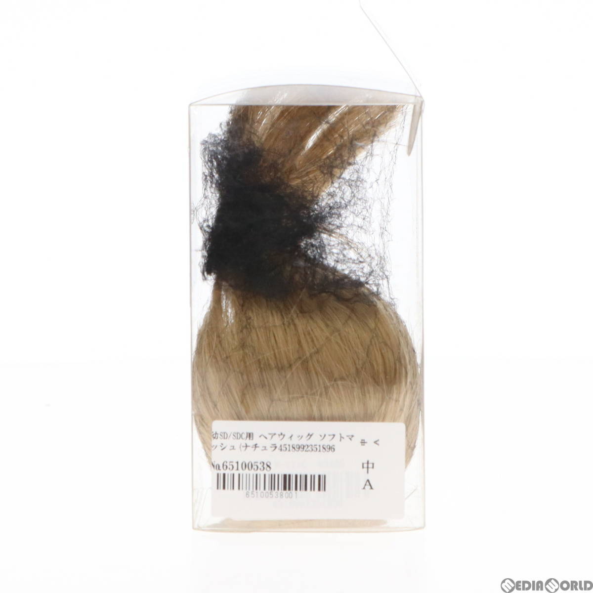 【中古】[DOL]幼SD/SDC用 ヘアウィッグ ソフトマッシュ(ナチュラルゴールド) ドール用ウィッグ(W-111C-27) ボークスショップ&ホビー天国ウ_画像3