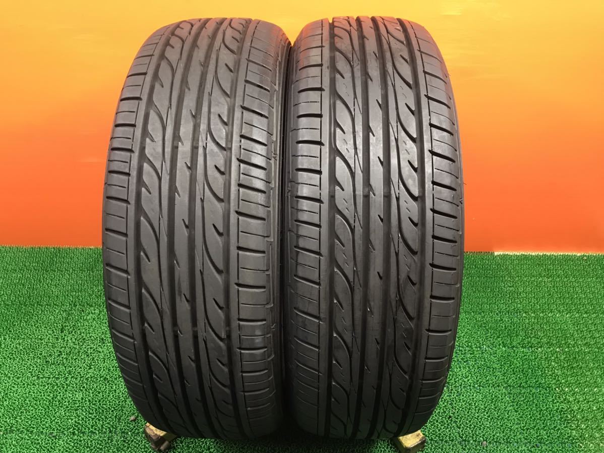 9w-186) 205/60R16 DUNLOP EC202 2022年 8分山 2本_画像4